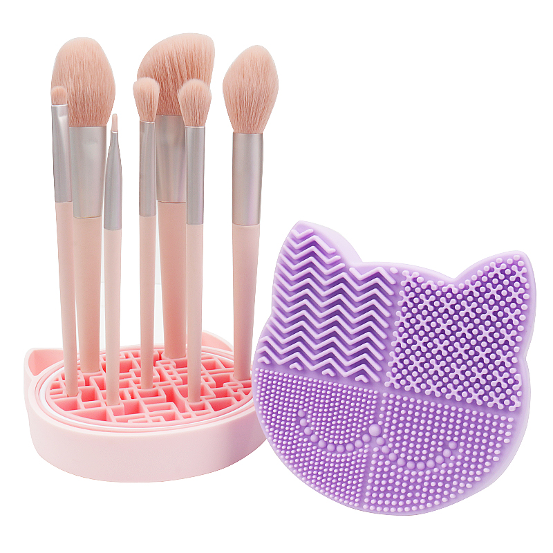 Beauty Makeup Foundation - Multi-Functional Silicone Makeup Brush Clean Mat