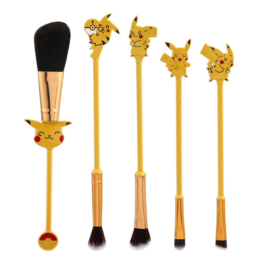 5pcs/set Pokemon Pikachu Makeu - مراجعة Beauty Makeup Foundation وسعره