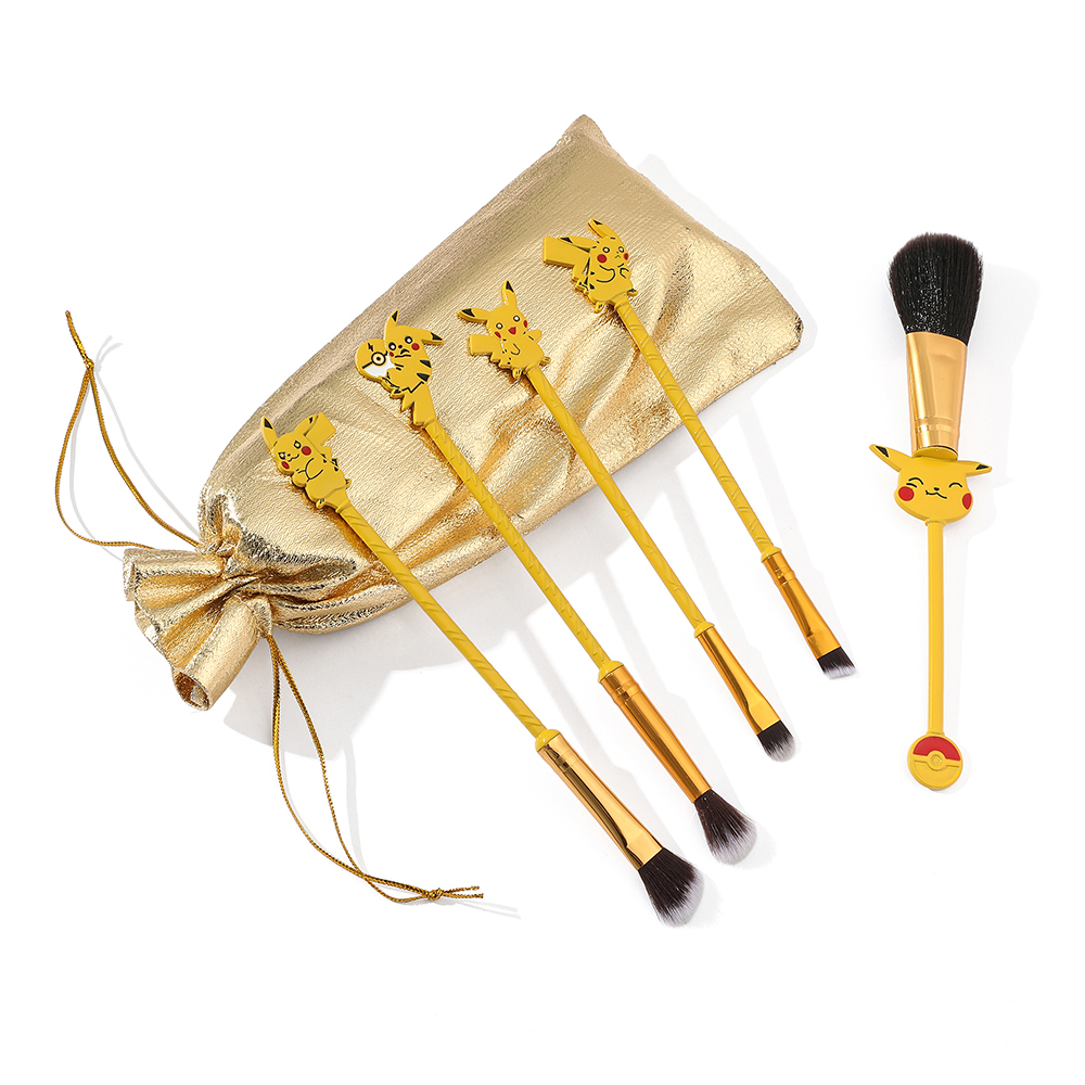 5pcs/set Pokemon Pikachu Makeu - مراجعة Beauty Makeup Foundation وسعره