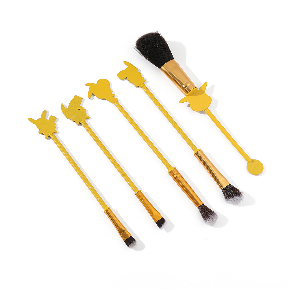 5pcs/set Pokemon Pikachu Makeu - مراجعة Beauty Makeup Foundation وسعره