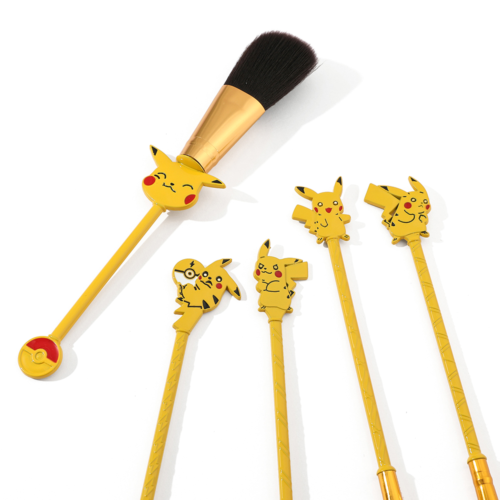 5pcs/set Pokemon Pikachu Makeu - مراجعة Beauty Makeup Foundation وسعره