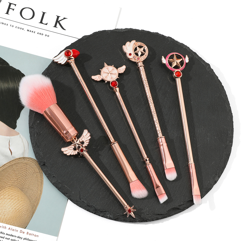 Sailor Moon Makeup Brushes Set - مراجعة Beauty Makeup Foundation وسعره