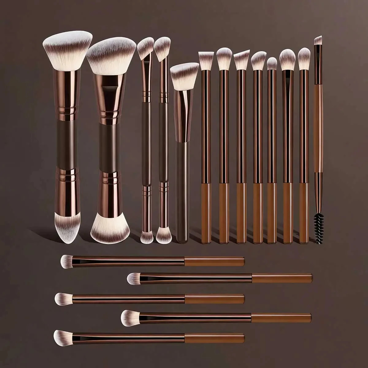 Professional Aluminum Makeup B - مراجعة Blush Brush Kabuki وسعره