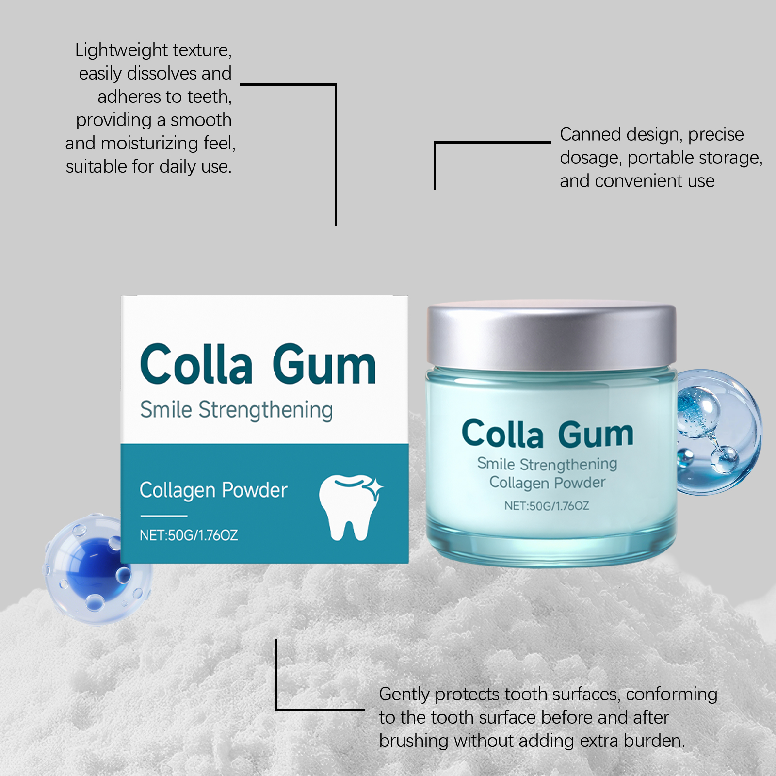 Collagen Brightening Tooth Pow - مراجعة Blush Brush Kabuki وسعره