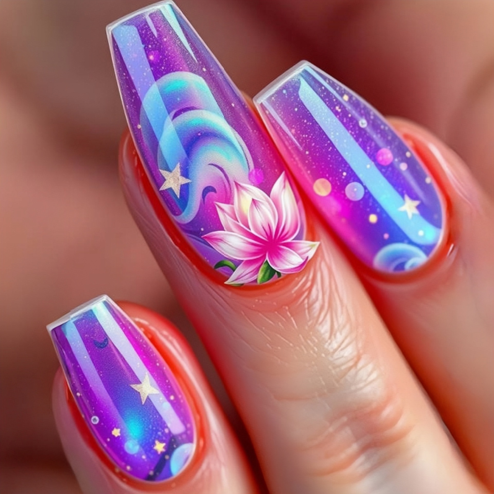 Short Medium long fake nails f - مراجعة Nail Extension Tips وسعره