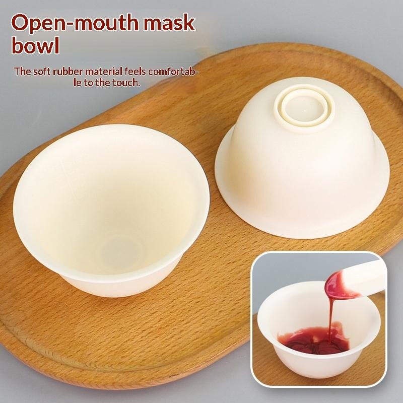 New Silicone Face Mask Bowl Ma - مراجعة Blush Brush Kabuki وسعره