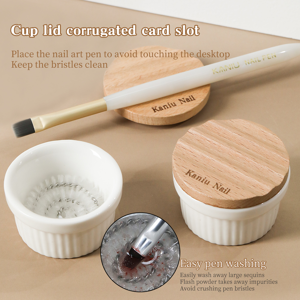 KANIU Smooth Brush Cleaner Cup - مراجعة Blush Brush Kabuki وسعره