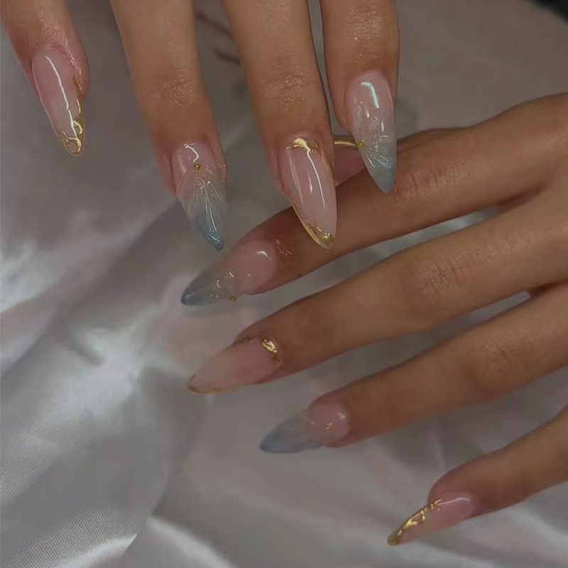 24pcs Wearable Press on Nails  - مراجعة Nail Extension Tips وسعره