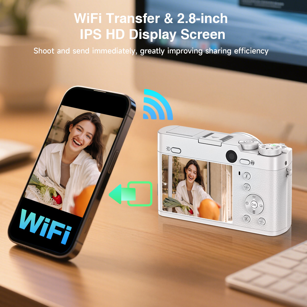 5K 64MP WiFi Digital Camera, 6 - مراجعة Beauty Makeup Camera App وسعره
