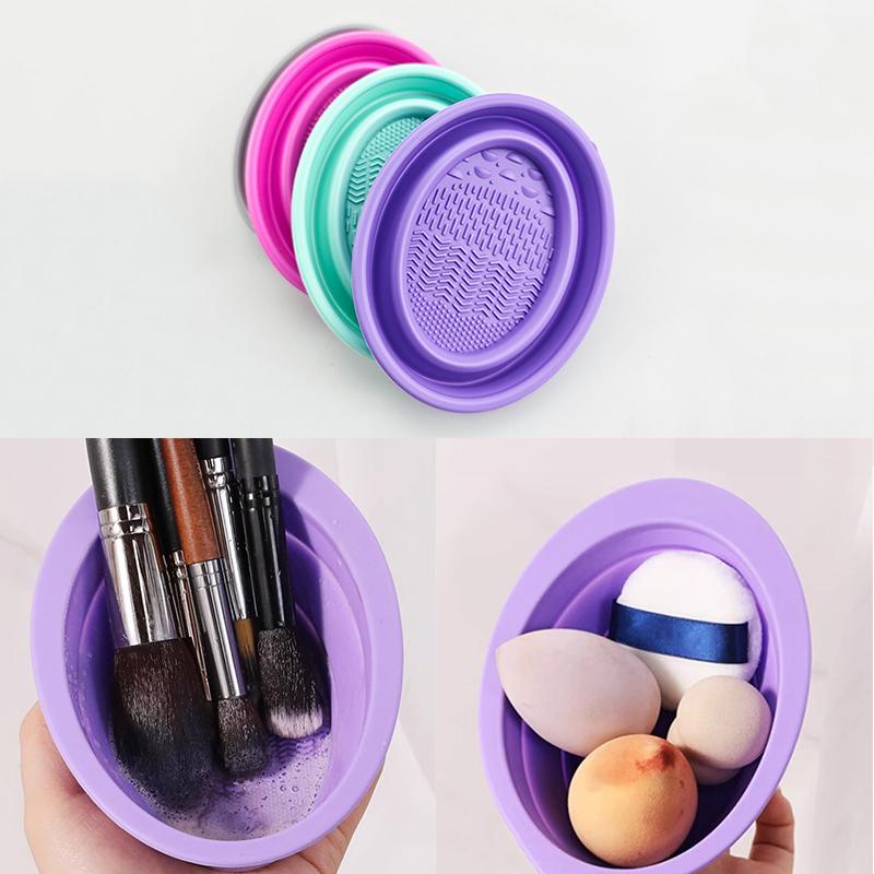 Soft Silicone Makeup Brush Cle - مراجعة Blush Brush Kabuki وسعره