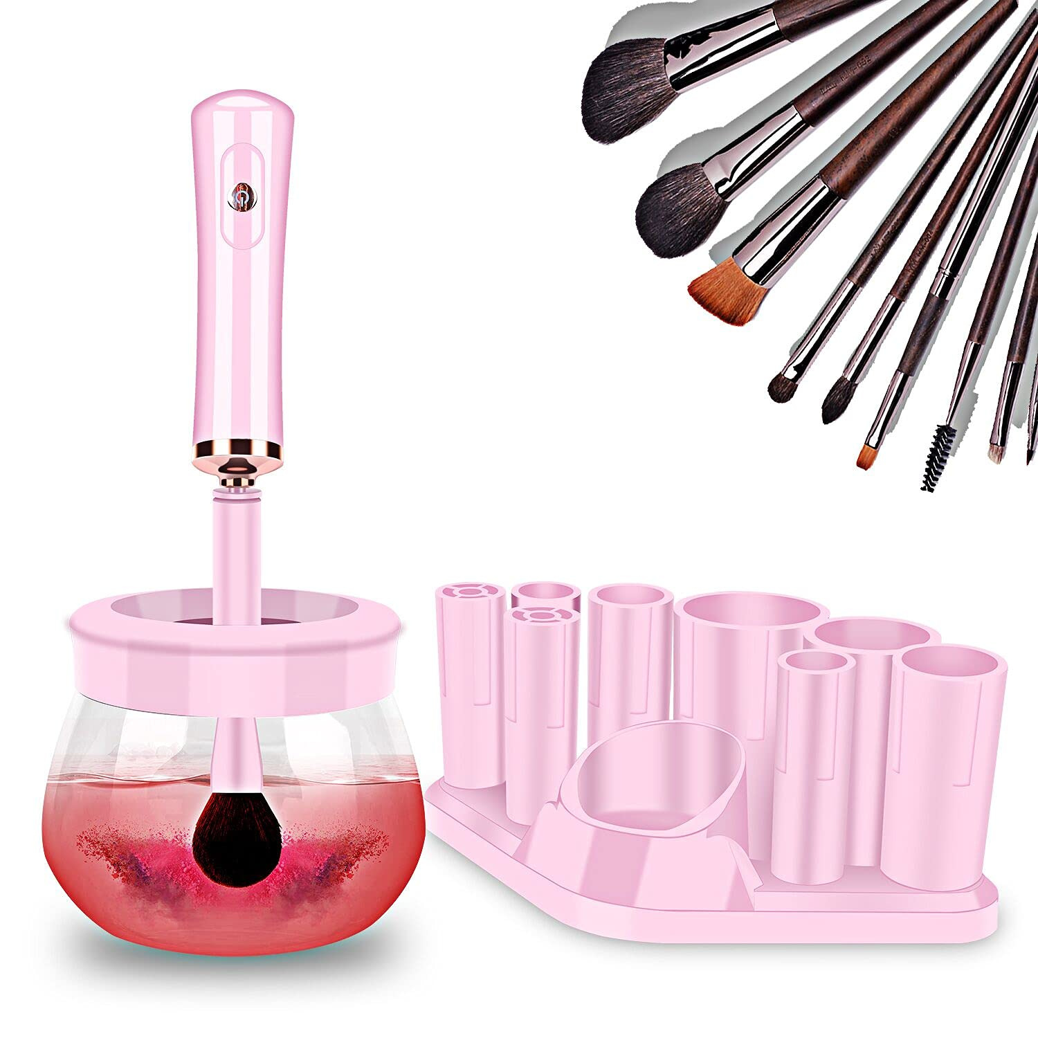 Professional Electric Makeup B - مراجعة Blush Brush Kabuki وسعره