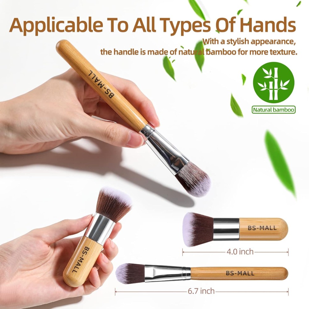 BS-MALL Makeup Brush Set 11Pcs - مراجعة Beauty Makeup Foundation وسعره