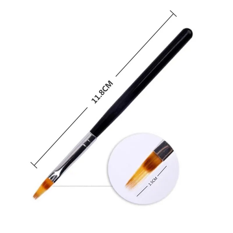 Nail Tools Nail Brush Serrated - مراجعة Blush Brush Kabuki وسعره
