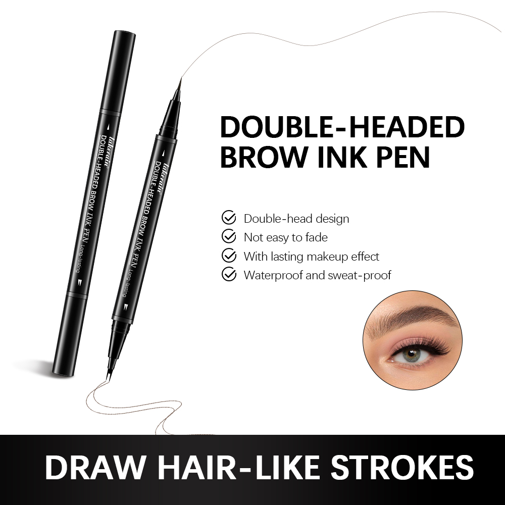 2 Fork Eyebrow Pencil Double-h - مراجعة Eyebrow Pomade Pencil وسعره