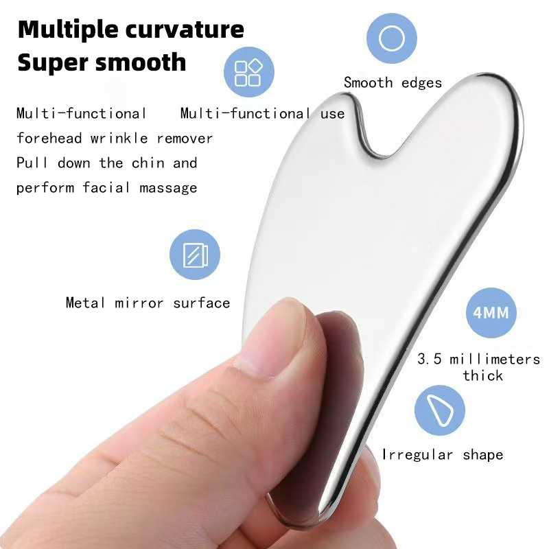 Stainless Steel Scraper, Heart - مراجعة Beauty Makeup Foundation وسعره