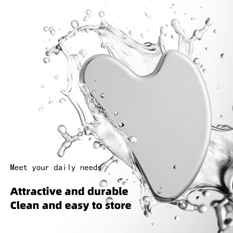 Stainless Steel Scraper, Heart - مراجعة Beauty Makeup Foundation وسعره