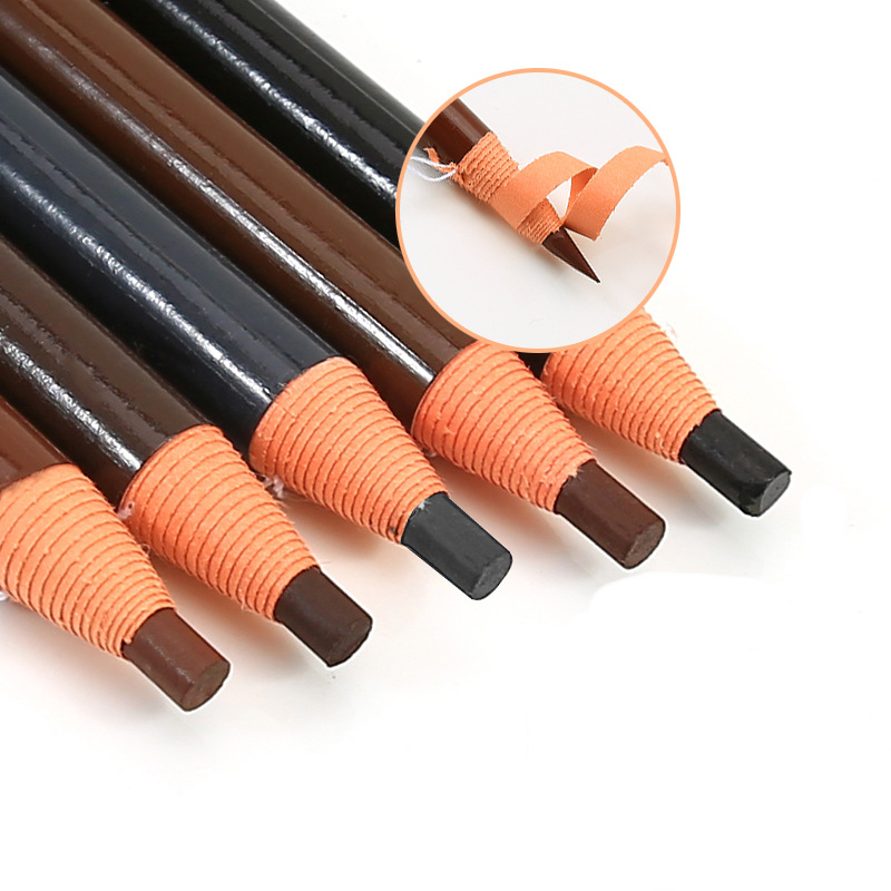 2pcs Waterproof Long Lasting E - مراجعة Eyebrow Pomade Pencil وسعره