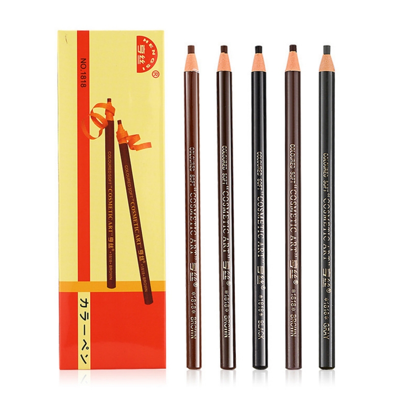 2pcs Waterproof Long Lasting E - مراجعة Eyebrow Pomade Pencil وسعره