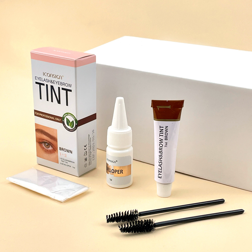 Eyelash Eyebrow Dye Tint Kit F - مراجعة Eyebrow Pomade Pencil وسعره