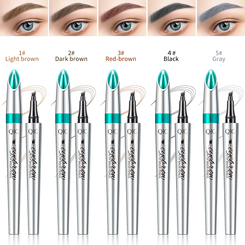 4 Points Eyebrow Pen 5 Colors  - مراجعة Eyebrow Pomade Pencil وسعره