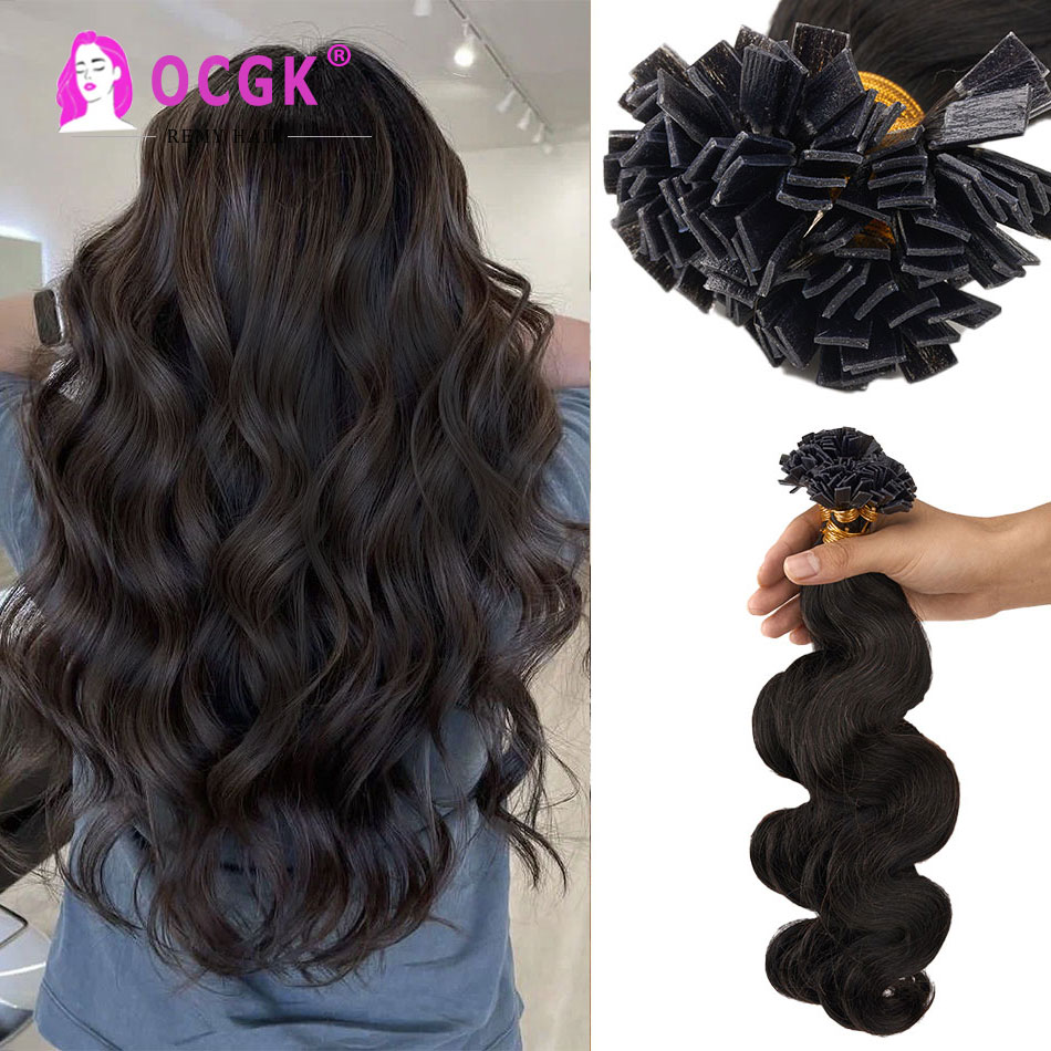 OCGK Body Wave Nail Flat Tip H - مراجعة Nail Extension Tips وسعره