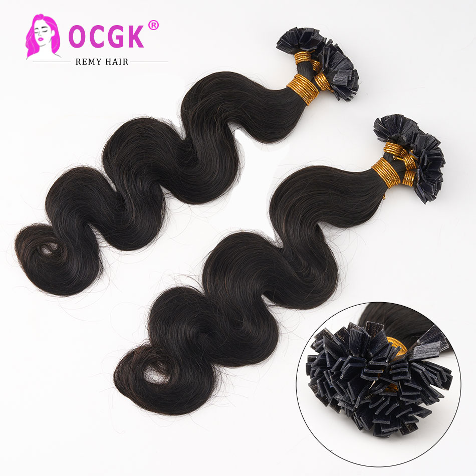 OCGK Body Wave Nail Flat Tip H - مراجعة Nail Extension Tips وسعره