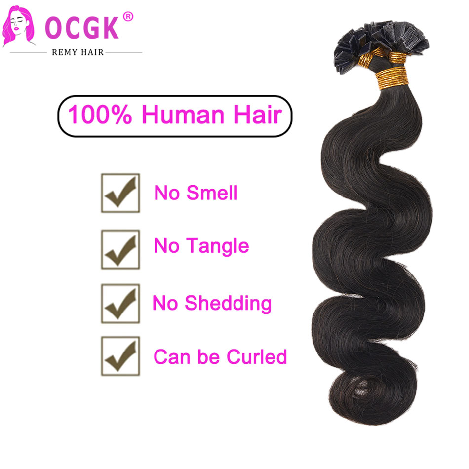 OCGK Body Wave Nail Flat Tip H - مراجعة Nail Extension Tips وسعره