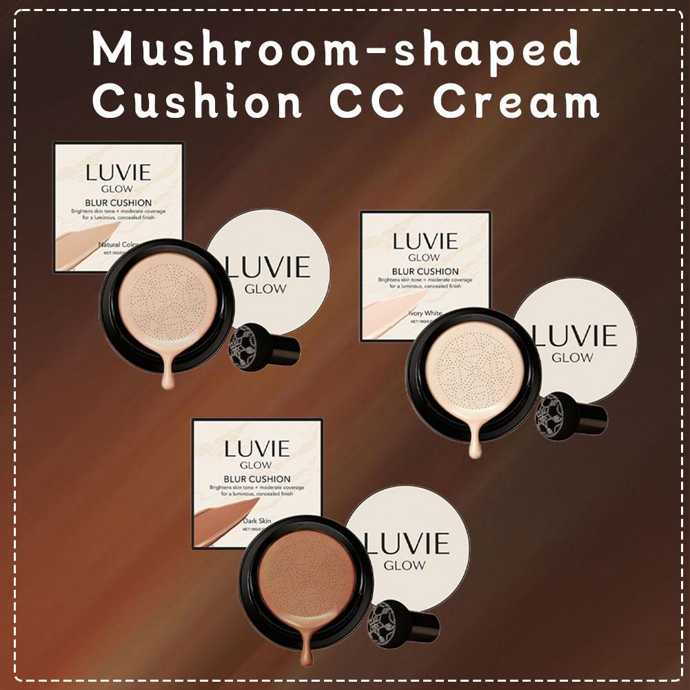 LUVIE GLOW Hydrating Mushroom  - مراجعة Beauty Makeup Foundation وسعره