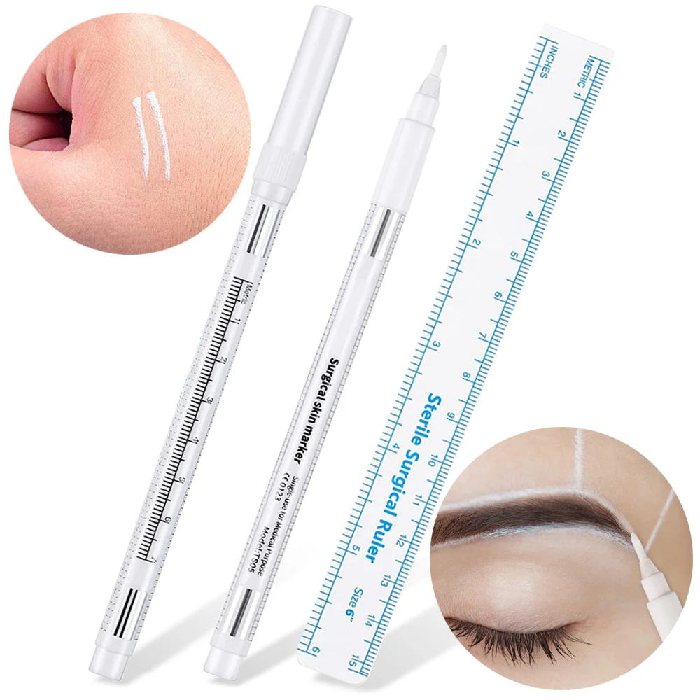1set Marker Eyebrow Tattoo Pen - مراجعة Eyebrow Pomade Pencil وسعره
