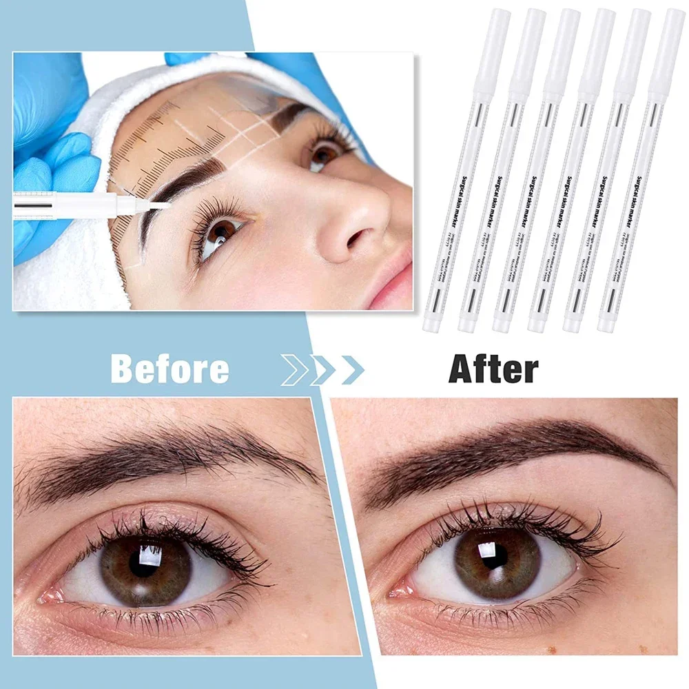 1set Marker Eyebrow Tattoo Pen - مراجعة Eyebrow Pomade Pencil وسعره