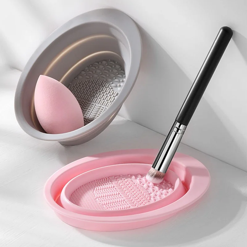 Foldable Silicone Makeup Brush - مراجعة Beauty Makeup Foundation وسعره