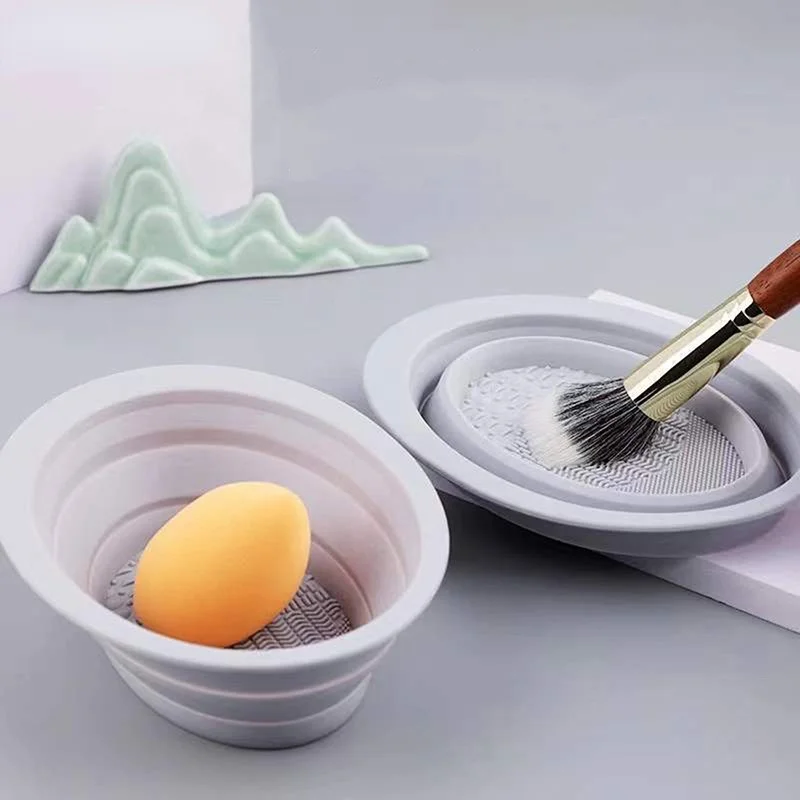 Foldable Silicone Makeup Brush - مراجعة Beauty Makeup Foundation وسعره