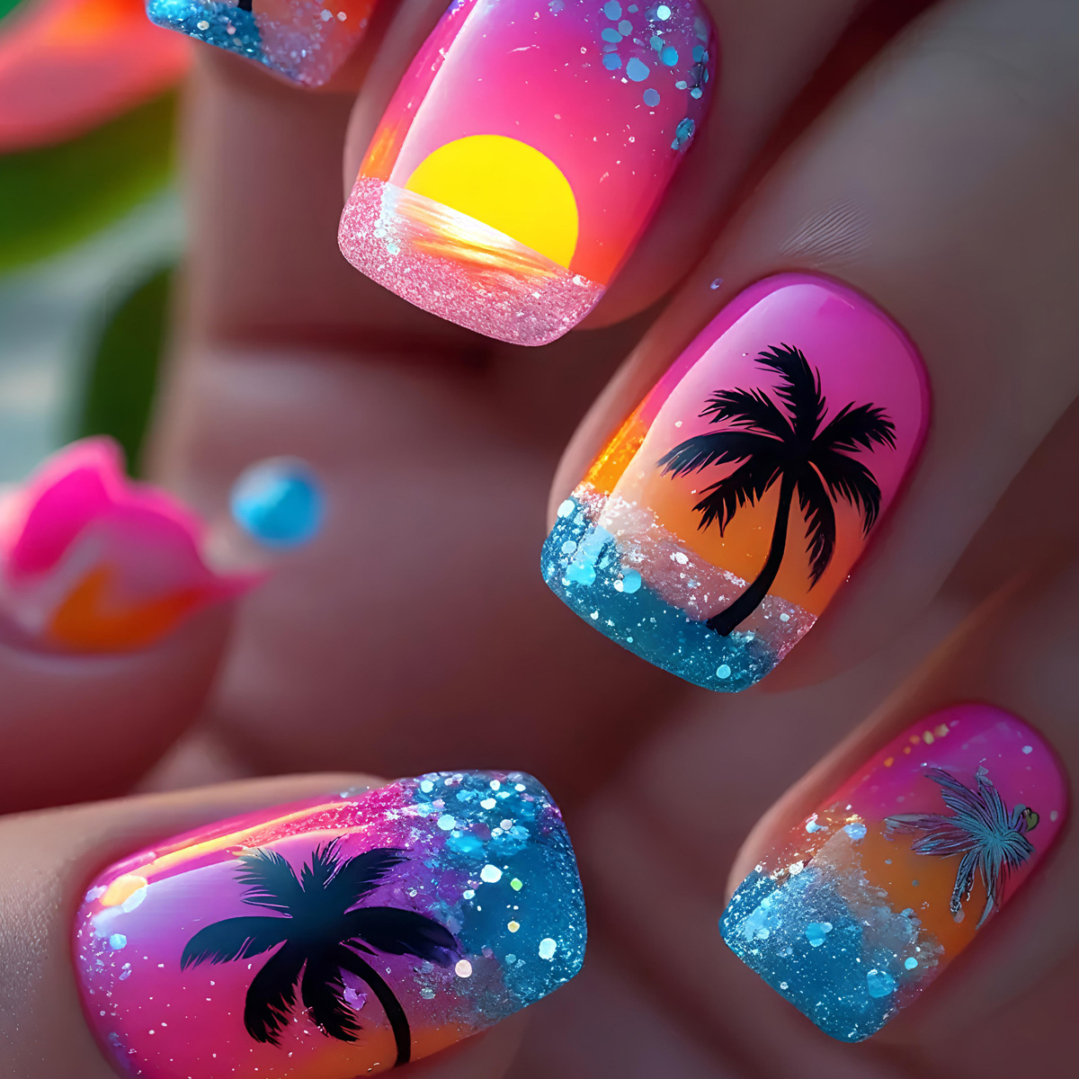 24pcs/set Short Medium long fa - مراجعة Nail Extension Tips وسعره