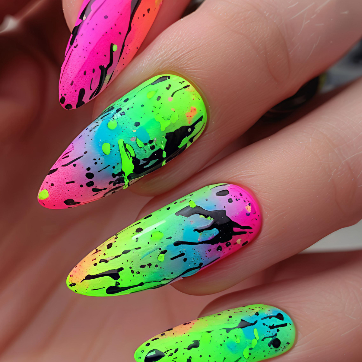 24pcs/set Short Medium long fa - مراجعة Nail Extension Tips وسعره