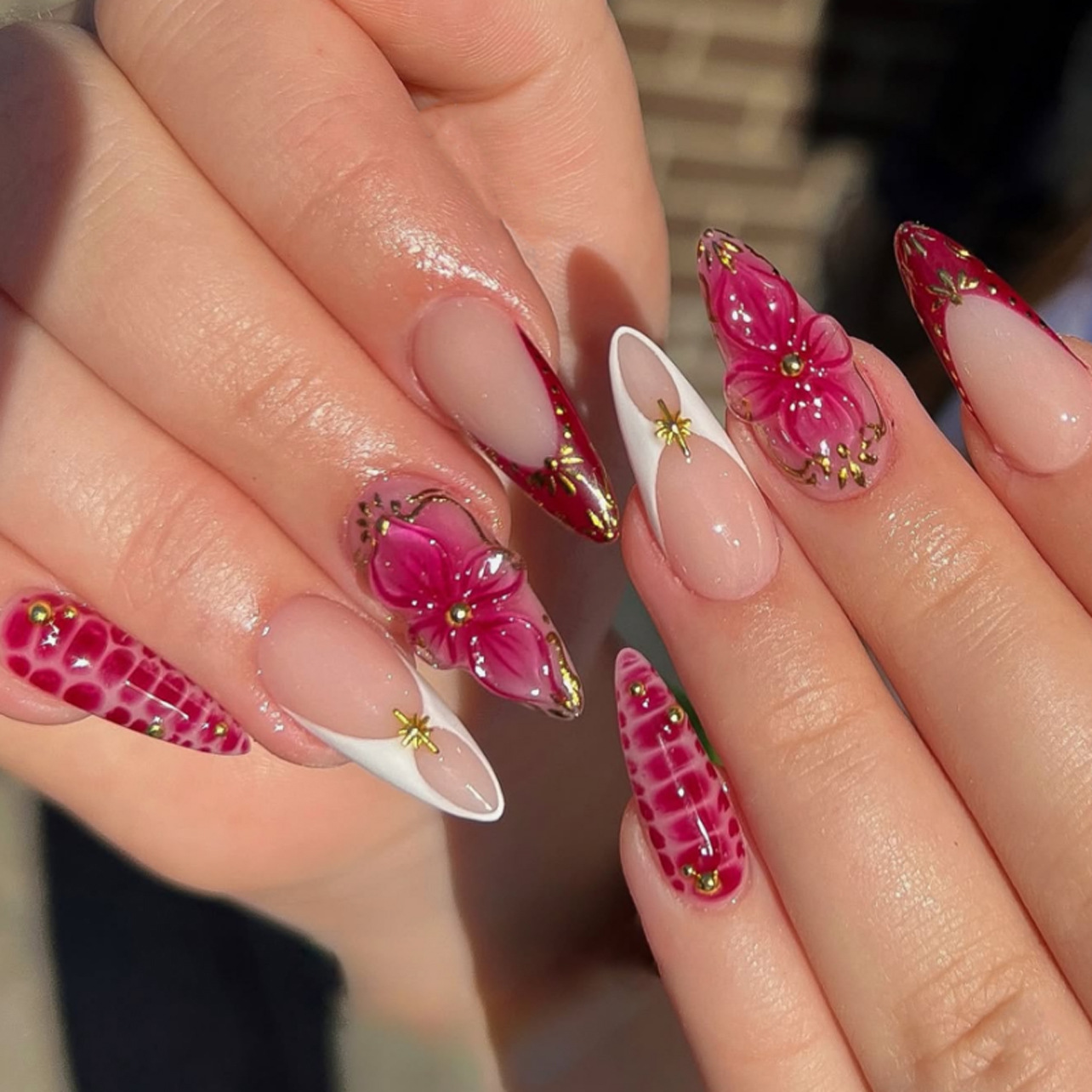 24pcs Finished Almond Press on - مراجعة Nail Extension Tips وسعره