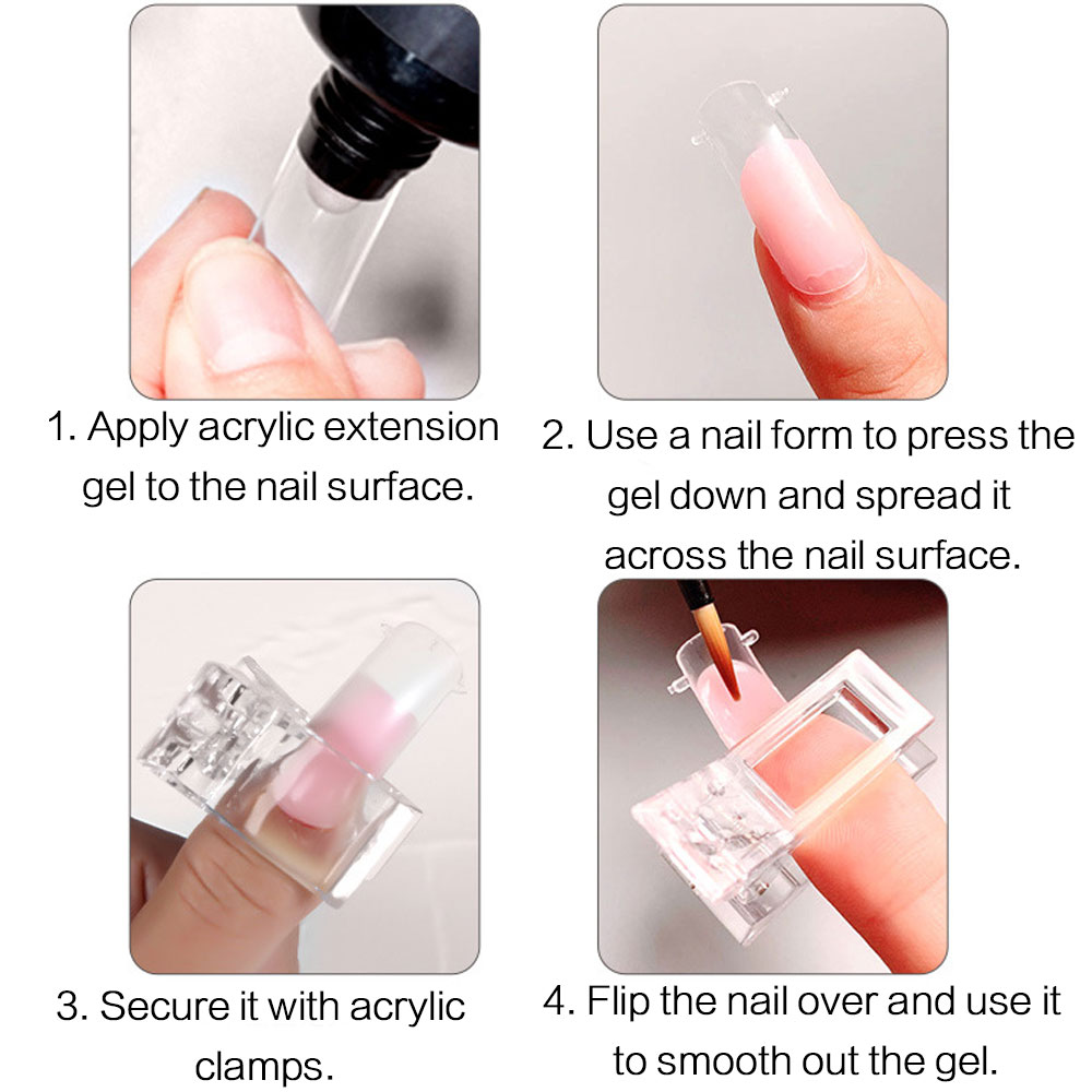 5 Pcs Flexible Soft Poly Gel N - مراجعة Nail Extension Tips وسعره