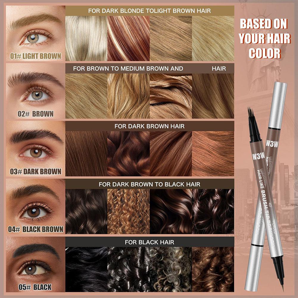 NEW Hair-Like Eyebrow Pencil 4 - مراجعة Eyebrow Pomade Pencil وسعره