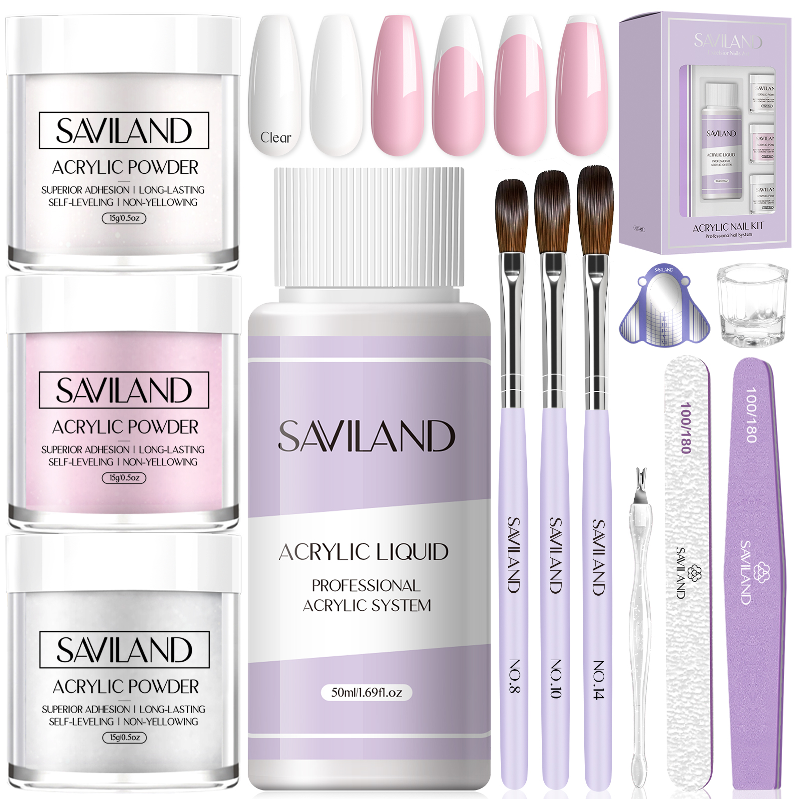 SAVILAND Essentials Acrylic Na - مراجعة Blush Brush Kabuki وسعره