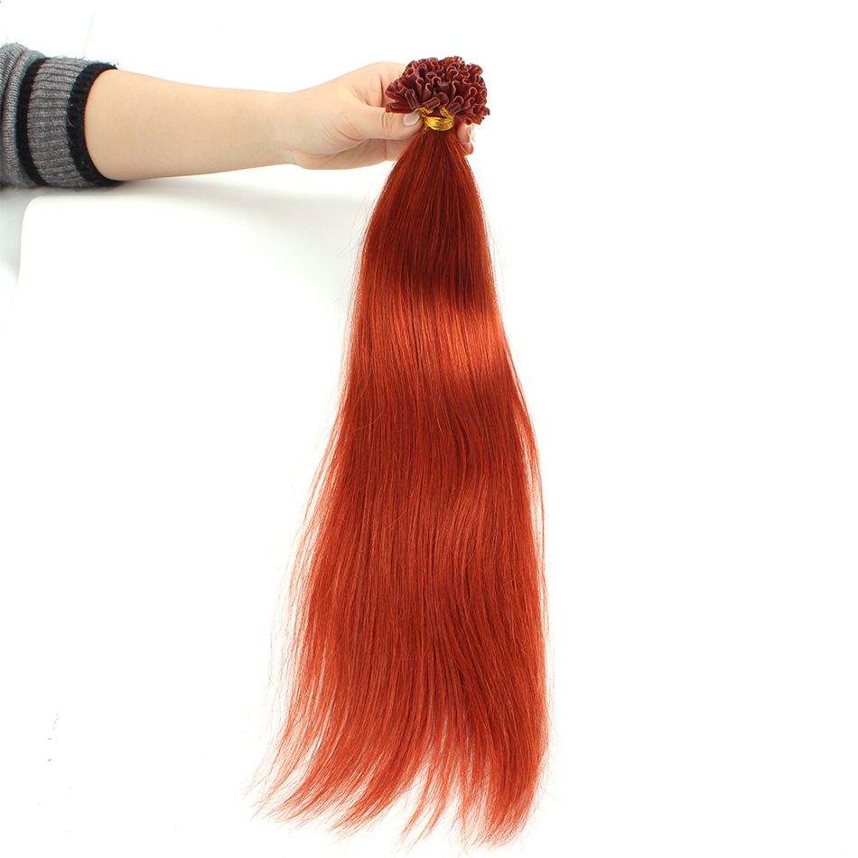 Lovevol Copper Red U Tip Hair  - مراجعة Nail Extension Tips وسعره