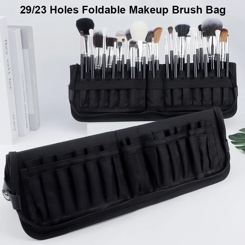 29/23 Holes Foldable Makeup Br - مراجعة Blush Brush Kabuki وسعره