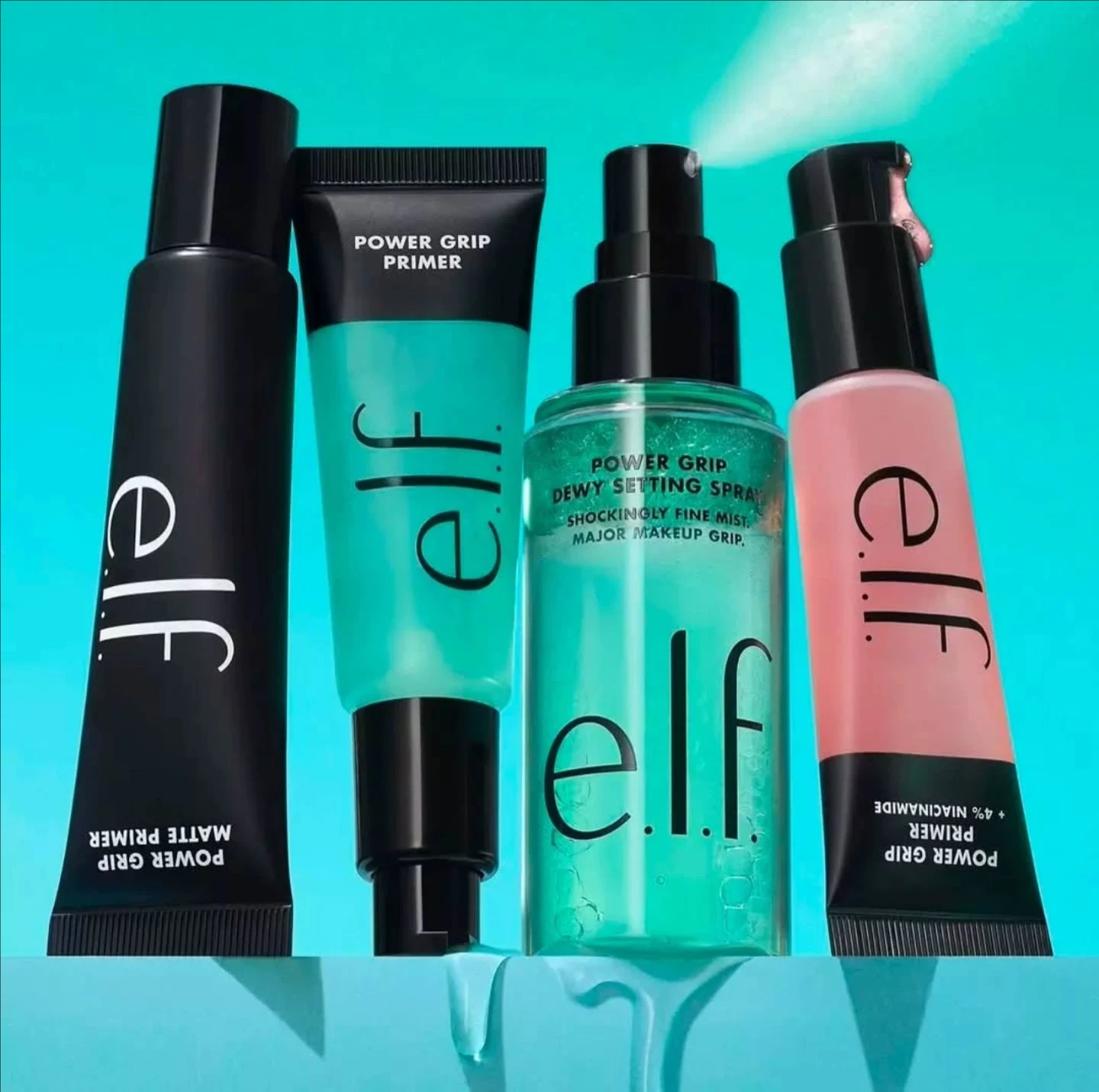 Elf Makeup Power Grip Dewy Set - مراجعة Beauty Makeup Foundation وسعره