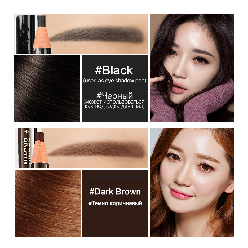 10pcs Eyebrow Pencil Women Mak - مراجعة Eyebrow Pomade Pencil وسعره