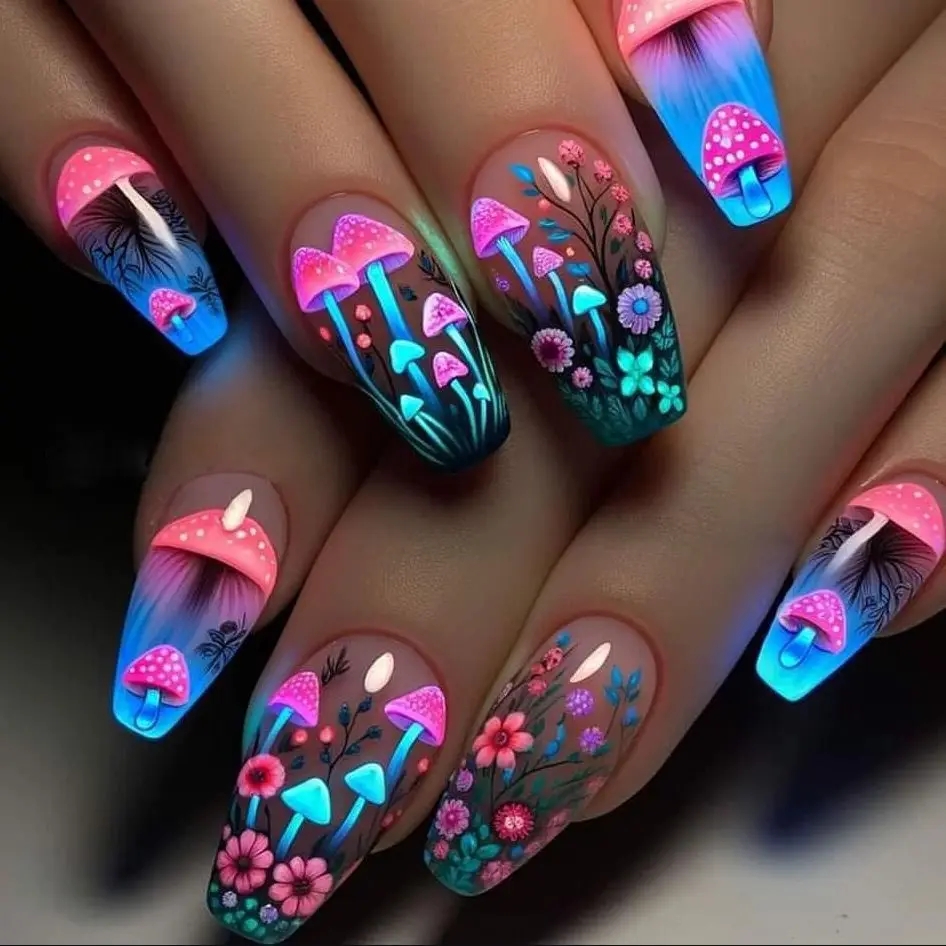 French Tip Press On Nails Long - مراجعة Nail Extension Tips وسعره