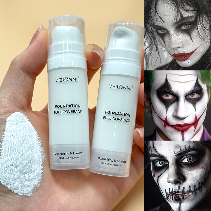 Halloween Liquid Goth White Ma - مراجعة Beauty Makeup Foundation وسعره