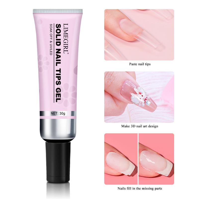 30g Soft Transparent Nail Tips - مراجعة Nail Extension Tips وسعره