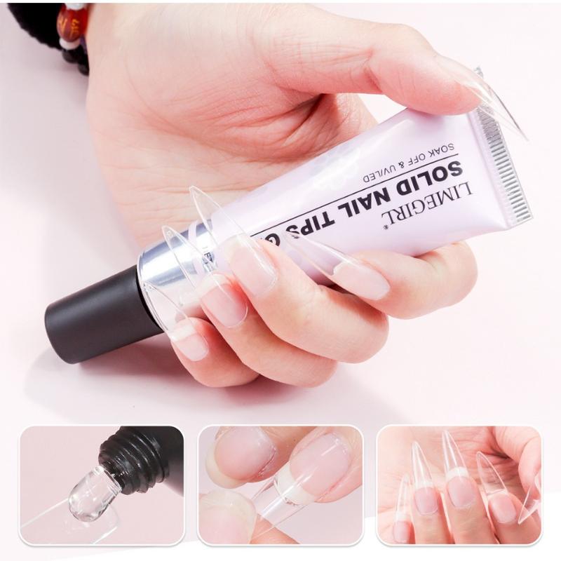 30g Soft Transparent Nail Tips - مراجعة Nail Extension Tips وسعره