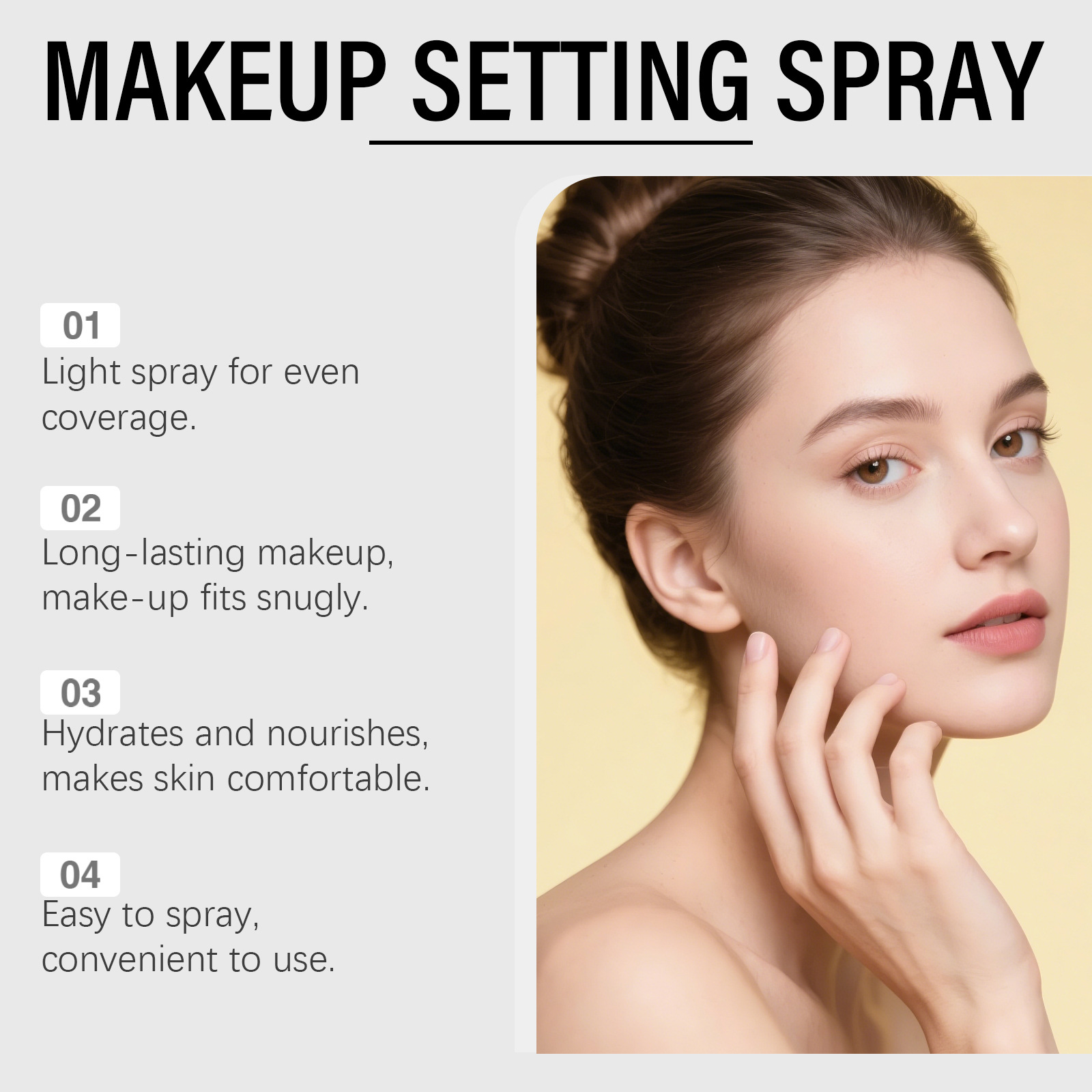 Make-Up Setting Spray Mattifyi - مراجعة Beauty Makeup Fixer Natural وسعره
